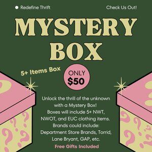 Mystery Box 5+ Items for $50